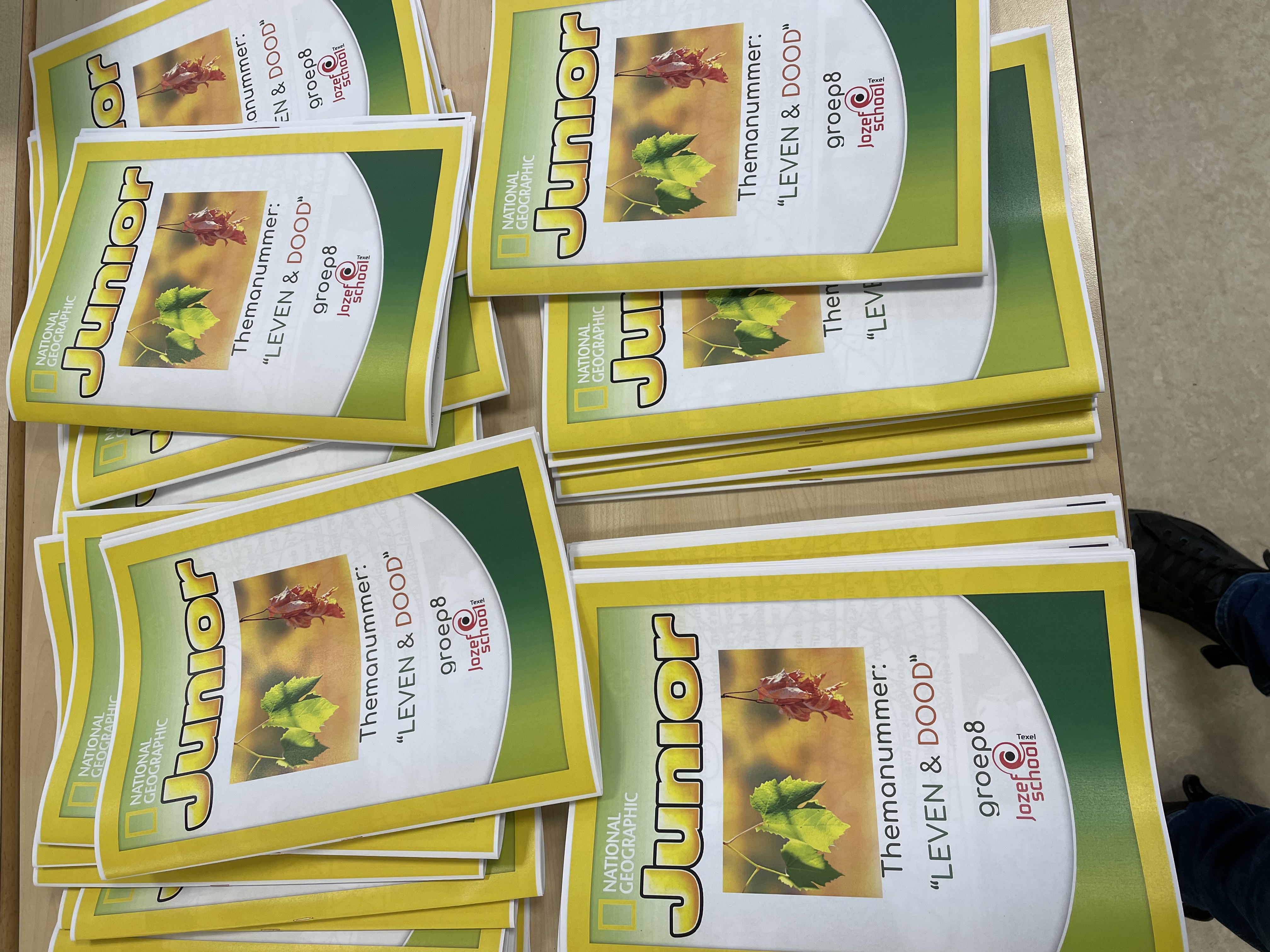 Groep 8: Ons tijdschrift 